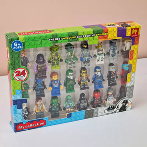 اسباب بازی اکشن مینی فیگور لگو 24 عددی طرح نینجا SHUAI _اسباب بازی اکشن فیگور